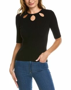 Coupon ๐ฅ women Elie Tahari Keyhole Sweater ๐ฏ