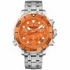 Cheap 🌟 Seapro Men's Mondial Timer Orange Dial ⌚ Watch 👏