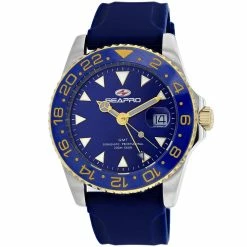 Best reviews of ⭐ Seapro Men's Blue dial ⌚ Watch 🎉