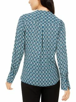 Cheap 🧨 Elie Tahari Pernilla 👩 Womens V-Neck Ruffled Top ✨