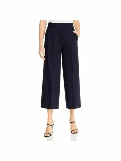 Cheap 👏 Elie Tahari Juno 👩 Womens Woven Wide-Leg Cropped Pants 🎉