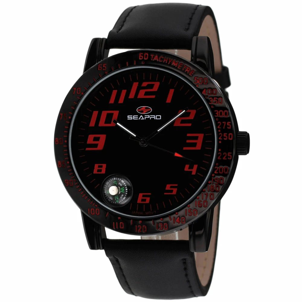 Top 10 🔔 Seapro Men's Black dial ⌚ Watch 🎉