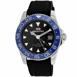 Promo 🌟 Seapro Men's Black dial ⌚ Watch 🔥
