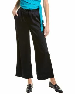 Buy 🔥 women Elie Tahari Satin Wide Pants 💯