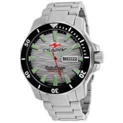 Deals 😀 Seapro Men's Silver dial ⌚ Watch 💯