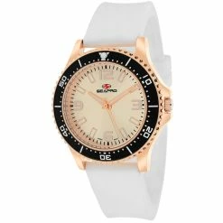 Hot Sale 😀 Seapro 👩 Women's Rose gold dial ⌚ Watch 😉