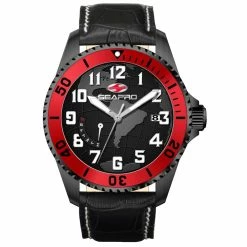 Coupon 🧨 Seapro Men's Voyager Black Dial ⌚ Watch ❤️