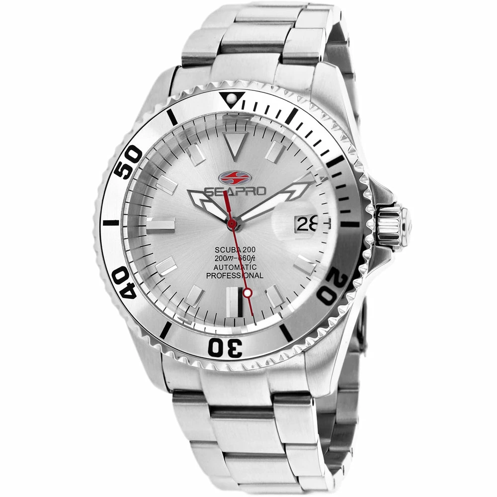 Hot Sale ๐คฉ Seapro Men's Silver dial โ Watch ๐