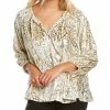 Cheap ⌛ women Elie Tahari Keyhole Blouse ❤️
