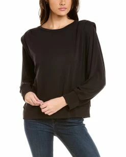 Budget ๐คฉ women Elie Tahari Padded Shoulder Top ๐