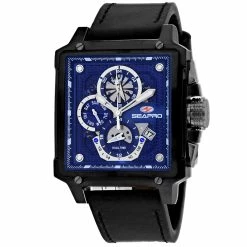 Coupon 💯 Seapro Men's Blue dial ⌚ Watch 🎉