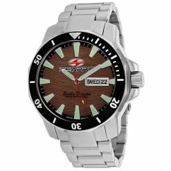 Cheap 🥰 Seapro Men's Brown dial ⌚ Watch 🎁