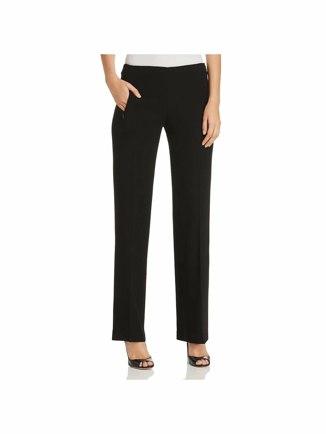 Deals ๐ฅ Elie Tahari Odette ๐ฉ Womens Straight Leg Business Pants โ๏ธ