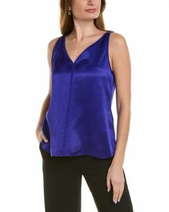 Deals 🥰 women Elie Tahari Silk 👚 Shirt 👍