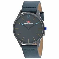 New 👍 Seapro Men's Black dial ⌚ Watch 👏