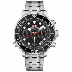 New 🎉 Seapro Men's Mondial Timer Black Dial ⌚ Watch ⌛