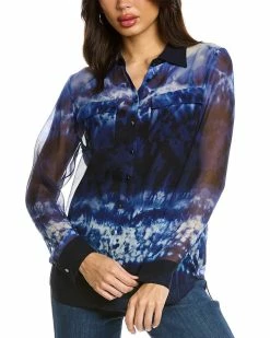 Brand new ✨ women Elie Tahari Utility 👕 Shirt 🔥