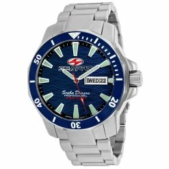 Coupon 🔥 Seapro Men's Blue dial ⌚ Watch 😍