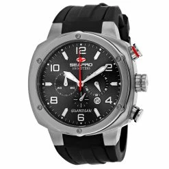 Wholesale ❤️ Seapro Men's Black dial ⌚ Watch 🎉