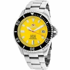 Best reviews of 🎉 Seapro Men's Yellow dial ⌚ Watch 🔥