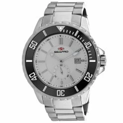Budget 🎁 Seapro Men's Silver dial ⌚ Watch 🔥