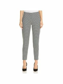 Best Pirce ✔️ Elie Tahari Marcia 👩 Womens Jacquard Office Wear Pants ⭐