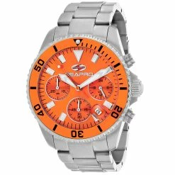 Outlet 👏 Seapro Men's Orange dial ⌚ Watch 👏