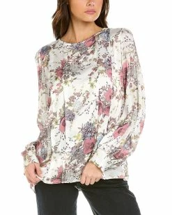 Discount 💯 women Elie Tahari Balloon Sleeve Blouse 🌟